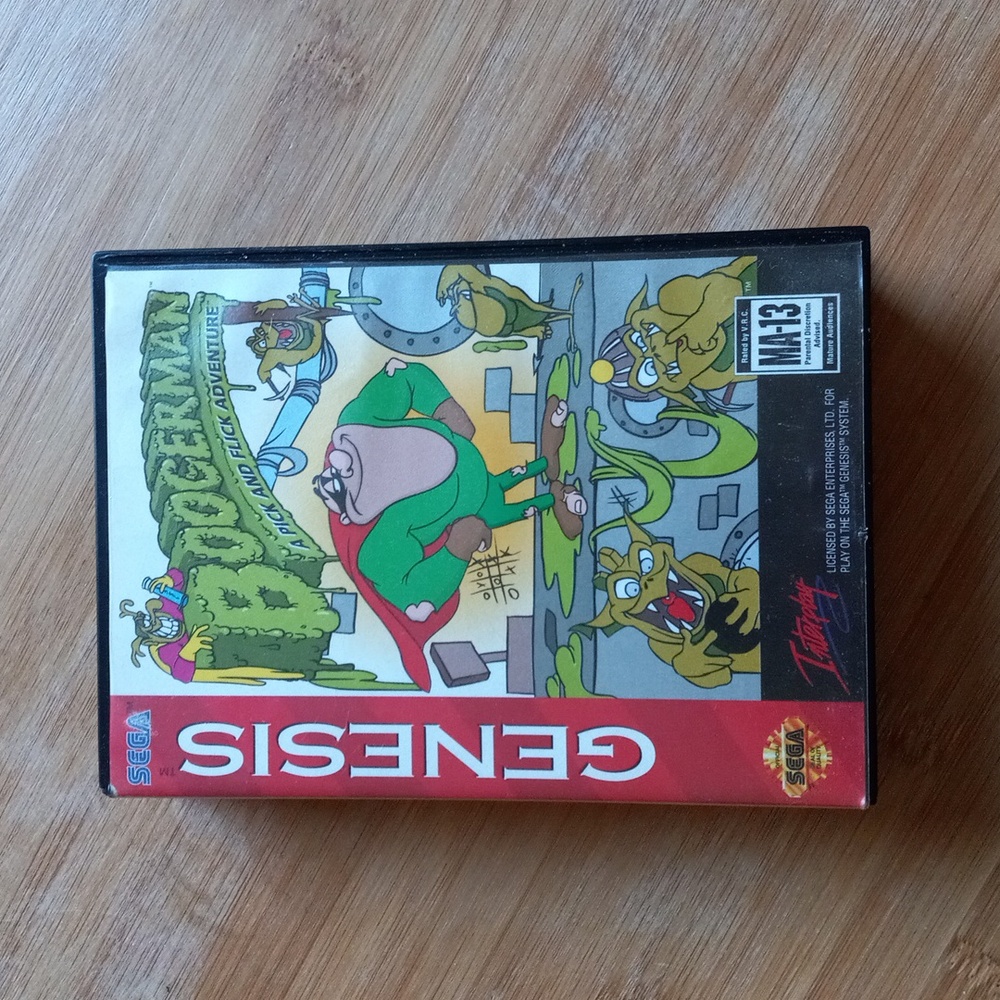 Boogerman sega genesis